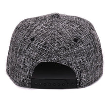 Load image into Gallery viewer, Quality linen cotton mens snapback cap