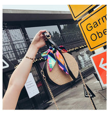 Cargar imagen en el visor de la galería, Straw Beach Bag