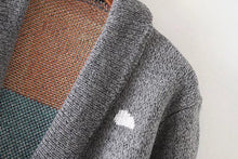 Load image into Gallery viewer, Patchwork Long Cardigan
