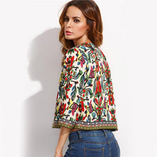 Load image into Gallery viewer, Embroidery Tribal Vintage Autumn Coat