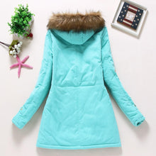 Load image into Gallery viewer, Hooded medium-long casual parka