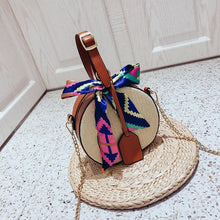 Cargar imagen en el visor de la galería, Straw Beach Bag