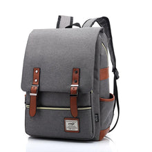 Load image into Gallery viewer, Vintage Canvas Backpack