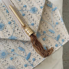 Load image into Gallery viewer, Hexagon Style Straw Lace embroidery Bag