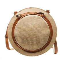 Load image into Gallery viewer, Hat Shaped Straw Bag