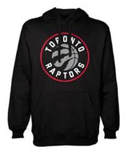 Cargar imagen en el visor de la galería, Toronto Raptors NBA New Circle Logo Hoodie Black