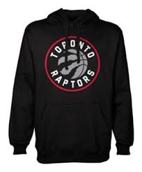 Toronto Raptors NBA New Circle Logo Hoodie Black