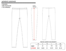 Cargar imagen en el visor de la galería, Leggings with Science Pattern