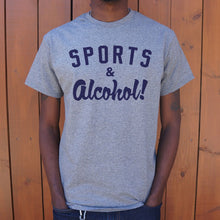 Load image into Gallery viewer, Sports And Alcohol T-Shirt (Mens)