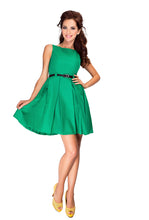 Load image into Gallery viewer, 6-12 Dress with contrafold - Green