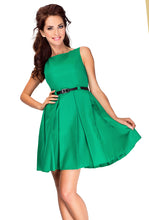 Load image into Gallery viewer, 6-12 Dress with contrafold - Green