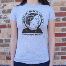 Charger l&#39;image dans la galerie, Susan B. Anthony Quote T-Shirt (Ladies)