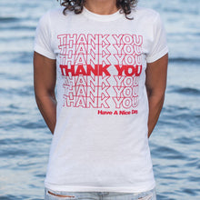 Load image into Gallery viewer, Thank You Bag T-Shirt (Ladies)