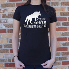 Cargar imagen en el visor de la galería, The North Remembers T-Shirt (Ladies)