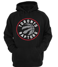 Cargar imagen en el visor de la galería, Toronto Raptors NBA New Circle Logo Hoodie Black