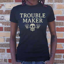 Load image into Gallery viewer, Troublemaker T-Shirt (Ladies)