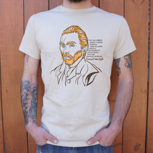 Load image into Gallery viewer, Vincent Van Gogh Quote T-Shirt (Mens)
