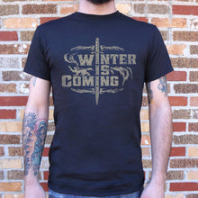 Load image into Gallery viewer, Winter Is Coming T-Shirt (Mens)