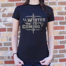 Cargar imagen en el visor de la galería, Winter Is Coming T-Shirt (Ladies)